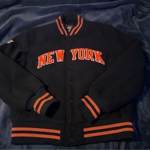 Kith x Knicks Golden Bear Varsity Jacket